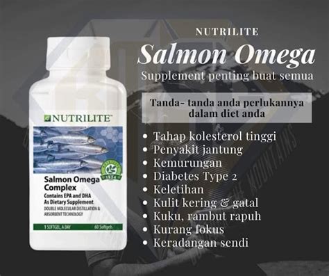 kebaikan salmon omega complex amway.